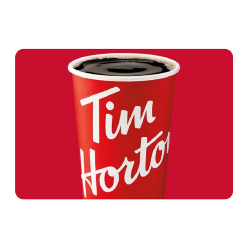 Tim Horton's gift card